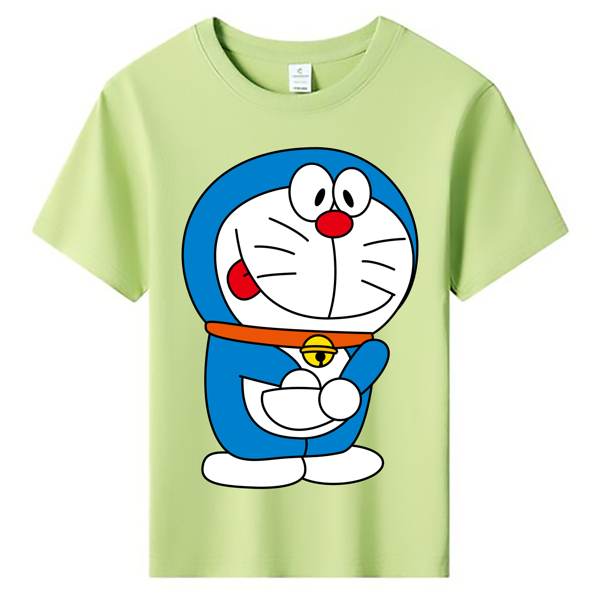 （画像用） ドラえもん Doraemon 綿100％キッズTシャツ（フロントプリント）
